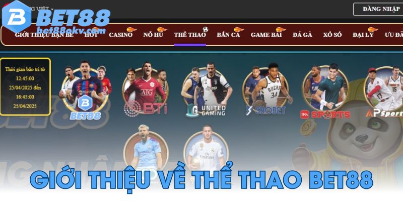 Giới thiệu về thể thao Bet88